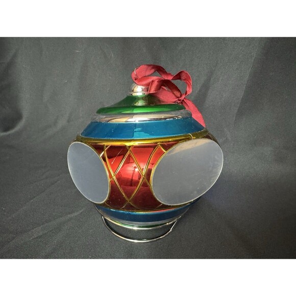 2009 Mr. Christmas Ornament Magic Scene Lights Musical Train Holiday Decor - Picture 7 of 10